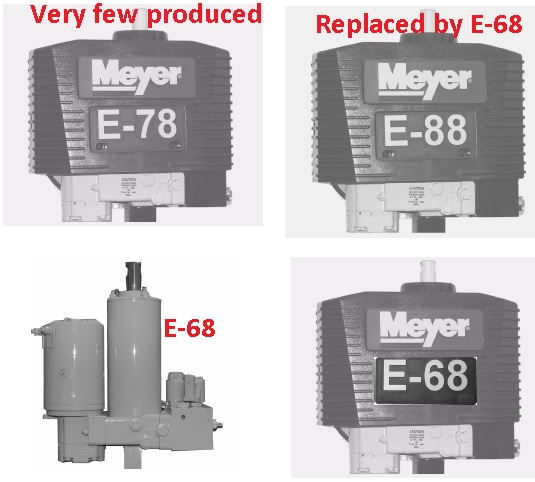 E-68, E-68, E-78, E-88